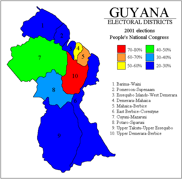 guyana 2001